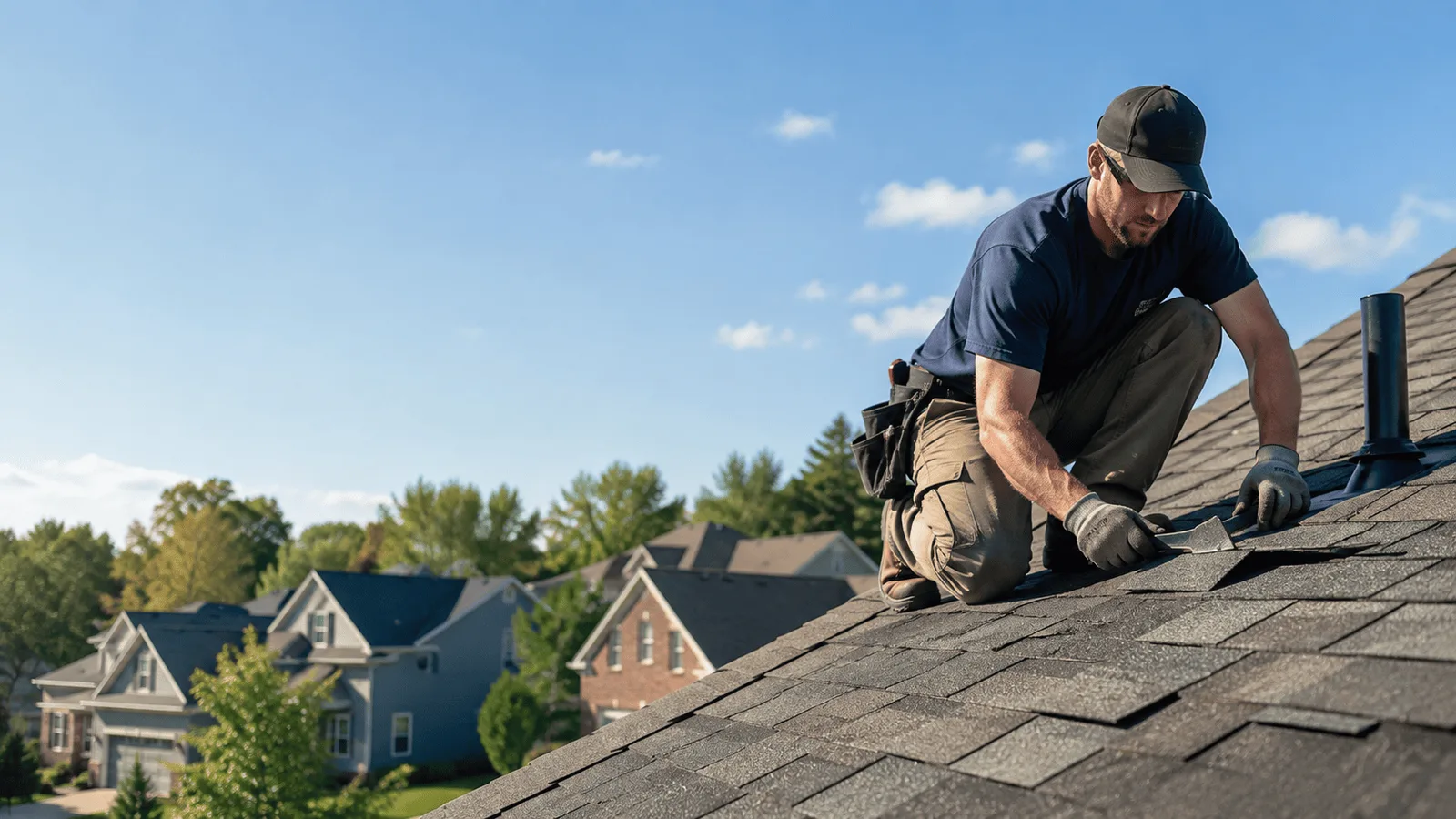 Roof Leak Repair in Fairmount, IL near me